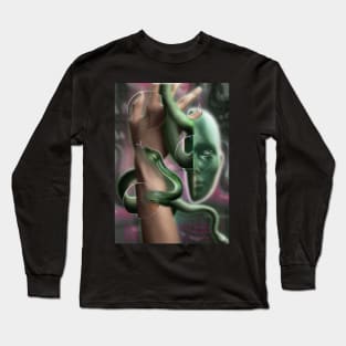 Futuristic snake Long Sleeve T-Shirt